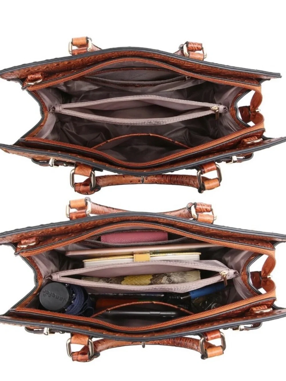 Dasein Shoulder Bag Top Handle Satchel and wallet - Picture 2 of 7